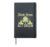Think Green Act Green Earth Day Climate Action Hardcover Journal, Black