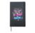 This Girl Runs On K-pop And Anime Cute Fan Hardcover Journal, Black