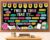 This is Your Year Bulletin Board Back to School Bulletin Board Decor Composition Notebook Classroom Decoration Inspirational Apple Pencil Cutouts for First Day of School Door Wall Chalkboard Decor