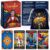 THOCRYS Hybrid Pop Art Tarot Oracle Deck with Meanings on Them, Tarot Cards for Beginners with Guide Book & Velvet Bag Traditional Tarot Symbolism 78 Standard Size Easy to Shuffle Thickness Deck