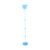 Thonlai Bubble Machine Height Adjustable Detachable Rechargeable Outdoor Bubbles Blower for Camping Parties (Blue)