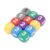 Thonlai Colored Six Sided Dice Set of 12 for Board Games and Digital Teaching Lightweight Plastic