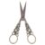 Thonlai Durable Craft Scissors with High Sharpness Vintage Style for Sewing and Yarn Crafts Stainless Steel 1 Piece