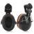 Thonlai Earmuffs Noise Reduction Hearing Protection for Hard Hats, Comfortable AntiNoise Ear Defenders for Construction and Welding, ABS Material, 1 Pair