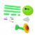 Thonlai Rechargeable Sunflower Bubble Maker with Adjustable Height for Garden Gatherings LED Decor 19x119cm