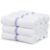 THREAD SPREAD Premium Kitchen Towels Set – 15″ x 25″ Pack of 12 Striped Pattern Cotton Wash Cloths Dish Towels Set (Blue Stripe) | Ultra Soft Absorbent Quick Drying Kitchen Dish Cloth for Cleaning
