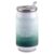 T&H XHome Abstract Home Text 14oz Stainless Steel Tumbler with Lid & Straw-Double Wall Vacuum Insulated Travel Mug Modern Ombre Green Lines Water Bottle Coffee Beverage Drinks Cup