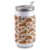 T&H XHome Pumpkin Pie Coffee Cups 14oz Stainless Steel Tumbler with Lid & Straw-Double Wall Vacuum Insulated Travel Mug Burnt Orange Water Bottle Coffee Beverage Drinks Cup