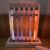 THYXGS 6 Rare Gas Glass Tubes, Spectrum Tube Set with He/ne/ar/h2/n2/hg, Noble Gas Glow Discharge Kit, with Excitation Base, for Spectral Analysis, Physics Teaching, Science Spectral Tube