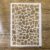 TIAMECH A4 Reusable Crackle Texture Stencil for Painting