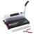 TIANSE Binding Machine, Spiral Coil Binder Machine, Manual Book Maker Punch Binder with Electric Coil Inserter,Suit for Letter Size / A4 / A5 with 100pcs 5/16” Plastic Coil Binding Spines & Plier