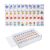 TIASUSAN American Mahjong Tile Set with Clear Acrylic Box and Accessories, 160 Acrylic Engraved Mahjong Tiles, Mahjong Game Set