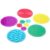 TickiT Silishapes Sensory Circles – Tactile Pads for Calming Sensory Play – Set of 10 – Assists Autistic Toddlers & Children