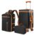 Tidal flash Carry On Luggage Set 3 Piece, 20Inch Suitcase with Backpack