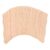 TIDTALEO Wooden Craft Sticks 8 Inch for DIY Projects Wave Shape 80pcs Unfinished Wood Fan Handles with Smooth Surface and Enhanced Friction and Wedding Programs for Home Crafting