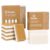 Tieralia Lemon Dish Soap Bar & Natural Plant-Based Dish Sponge Bundle | 2-Pack Solid Dish Soap + 6 Eco-Friendly Biodegradable Kitchen Sponges