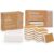 Tieralia Lemon Dish Soap Bar & Natural Plant-Based Dish Sponge Bundle | 2-Pack Solid Dish Soap + 12 Eco-Friendly Biodegradable Kitchen Sponges