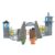 Tile Town Jurassic World Gate Escape Magnetic Tiles, 84 Pieces