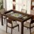 Timechee 3-in-1 Board Game Table for 4-6 Players, Convertible Gaming Poker Table with Removable Top & Felt Play Area, Multi-Function Office Dinner Tables for Dining Room, Home Office, Walnut Color