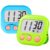 Timer for Kids Teachers Supplies Digital Kitchen Timers for Cooking Large Magnetic Classroom Timer 2Pack-Blue Green