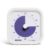 TIME TIMER 120 Minute MOD Education Edition ⁠— Visual Timer with Desktop Software for Kids Classroom Learning, Testing Timer, Study Tool and Office Meetings with Silent Operation (White – 120min)