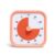 TIME TIMER Home MOD – 60-Minute Visual Timer Home Edition, Silent Operation Study Tool for Kids Desk, Homeschool Supplies, Office & Meetings (Dreamsicle Orange)