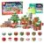 Timetome Magnetic Blocks, 200PCS Magnetic Building Block Cubes, STEM Montessori Sensory Toys for Kids Boys Girls Ages 3 4 5 6 7 8 9 10 (Christmas Version)