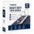 TIMPHO 3 Inch D-Ring View Binder with Clear Cover and Spine Pockets