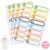 Tinabless 480 Pcs Waterproof Name Labels for Kids, Woodland Animals