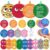Tinlade 30 Sets/ 270 Pcs Feelings Emotions Cards with 30 Pcs Plastic Rings Emotion Flipbook Social Emotional Learning Tool for Kids with Autism Adhd for Classroom Lesson