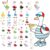 Tinlade 87 Pcs Weather Silly Goose Classroom Decor Bulletin Board 9″ x 6″