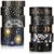 Tinlade Vintage Book Washi Tape Set 9 Rolls Gothic Silver Gold Pattern Foil Masking Tape Butterfly Star Moon Aesthetic Decorative for Arts, Book, DIY Crafts and Gift Wrapping