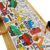Tiny Expressions Giant Coloring Banner for Kids – Rolled, Not Creases – Coloring Table Cloth for Kids Activity – Construction Truck