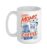 Tired Mom Coffee Club Vintage Coffee Women Ceramic Mug, White, 15oz