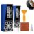Tire Repair Adhesive Kit, Tire Repair Glue, 25g Heavy Duty Quick Dry Rubber Cement Adhesive, Universal Sidewall Scratch Fix & Tires Puncture Repairs Kit – Don’t Let A Flat Ruin Your Day (1pc)