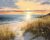 TISHIRON Paint by Numbers for Adults, Seaside Sunset DIY Oil Painting Adult Paint by Number,Adult Paint by Number Kits for Home Wall Decor Painting 16×20 inch