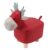 Tissting Cartoon Giraffe Shaped Kids Footstool Soft Non Slip Small Stool
