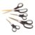Titanium Scissors Set, 4 Pack Utility Scissors, Kitchen Office Craft