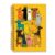 Tizzer Funny Dog Yellow Notebook Journal 5.5×8.3, Dog Lover Owner Mom Gifts