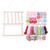 TKLVDFK Hair Band Holder for Girls, Wood and Cotton, Wall Hanging Headband Organizer with Wooden Dowels and Hooks, 15 x 36 Inches, Lightweight, Headband Storage