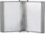 TKNDFPELS Wall Mounted A4 Poster Flip Book Display Organizer Multicolor For Office Classroom Home(Gray)