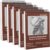 TKOOFN 5 Pack 9″ x 12″ SketchBooks Bulk,Top Spiral Bound Sketchbook