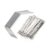 Tnfeeon Metal File Fasteners, Heavy Duty Paper Binding Clips Hold 350 Sheets Secure Documents Rust Iron Prongs 80mm Pitch 3.1 Inch Spacing for School Office Reports Teachers Students Finan