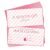 TNKBREEZE 40 Sets Pink Striped Gift Certificates with Envelopes Business Blank Gift Cards Generic House Cleaning Fill-in Vouchers Coupon Card for Restaurant Beauty Salon Birthday Wedding 6.6×3.3in