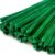 TOAOB 100pcs Dark Green Thick Pipe Cleaners 8mm x 12inch Pipe Cleaners