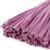 TOAOB 100pcs Light Purple Thick Pipe Cleaners 8mm x 12inch Pipe Cleaners