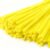 TOAOB 100pcs Light Yellow Thick Pipe Cleaners 8mm x 12inch Pipe Cleaners