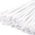 TOAOB 100pcs White Thick Pipe Cleaners 8mm x 12inch Pipe Cleaners