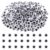 TOAOB 500pcs 10mm Plastic Wiggle Googly Eyes Self Adhesive