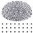 TOAOB 500pcs 6mm Plastic Wiggle Googly Eyes Self Adhesive